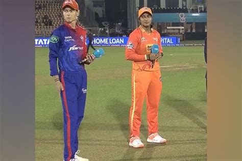 Wpl 2023 Delhi Capitals Captain Meg Lanning Wins Toss Opts To Field Against Gujarat Giants