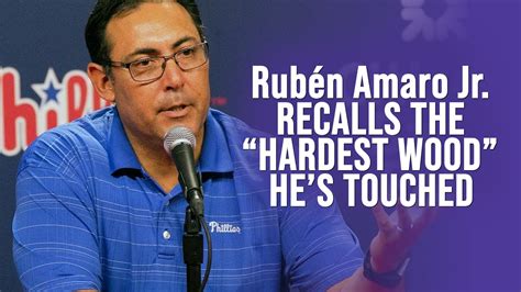 Rub N Amaro Jr Recalls The Hardest Wood He S Ever Touched Youtube