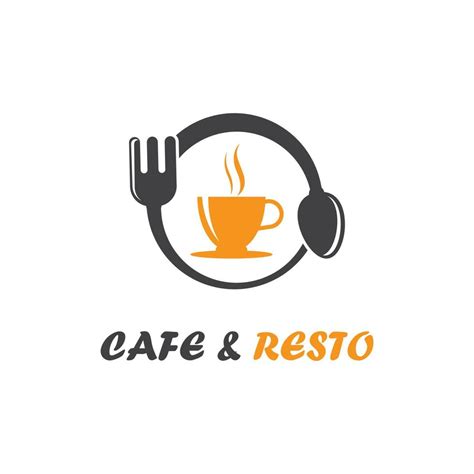 Cafe And Resto Logo 14664003 Vector Art At Vecteezy