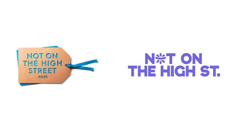 Brand New New Logo And Identity For Not On The High Street By NCA