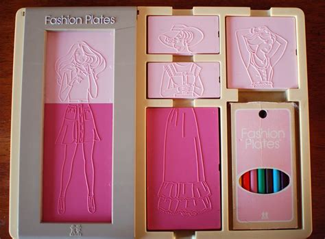 Fashion Plates My Favorite Toy Of My Childhood Id Forgotten All