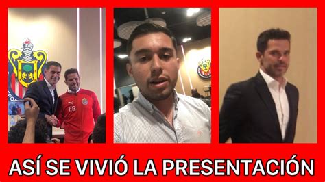 Seguimiento al NUEVO DT DE CHIVAS Fernando Gago en su presentación