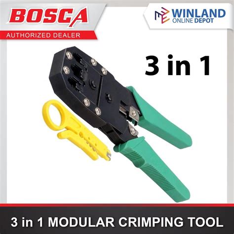 Bosca By Winland In Crimping Tool For Rj P C Rj P C Rj