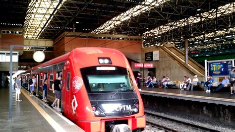 Cptm S Rie H Deixando A Esta O Palmeiras Barra Funda