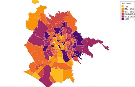 Covid 19 Boom Di Contagi Nellarea Prati Zona Per Zona Tutti I Casi