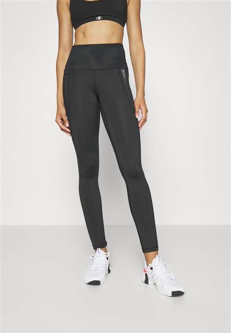 Champion C Tech Shaping Leggings Leggings Blacknoir Zalandofr