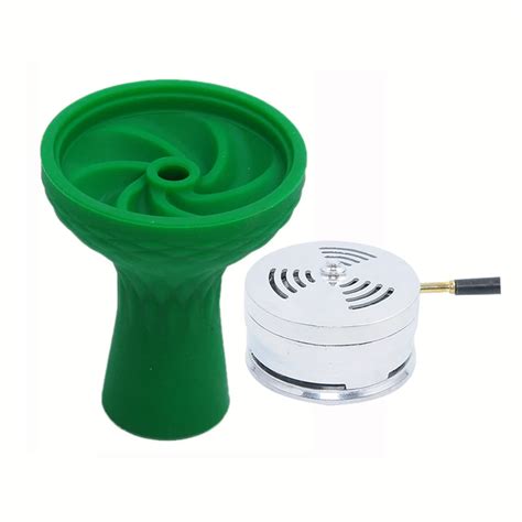 Nargile Shisha Hookah Silicone Bowl Silver Signal Kaloud Hookahs Cup