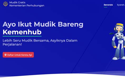 Mudik Gratis Kemenhub 2023 Kuota Jadwal Syarat Dan Cara Pendaftaran