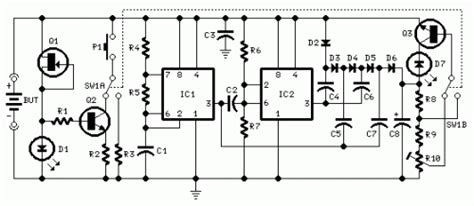 How To Build Self Powered Fast Battery Tester Circuit Diagram