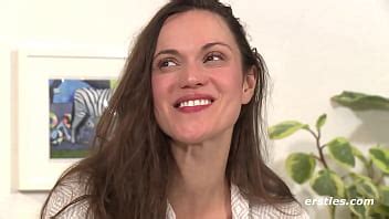 Ersties Health Conscious Brunette Fingers Her Tight Pussy Xnxx