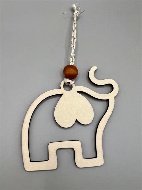 Elephant Friendship Sisterhood Ornament Etsy