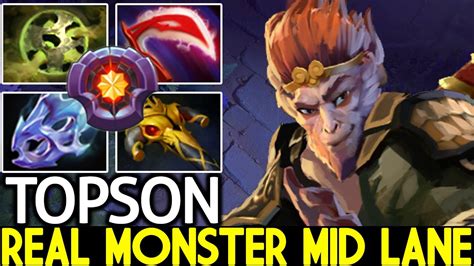 TOPSON Monkey King Master Tier MK Monster Mid Lane Dota 2 YouTube