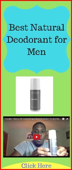 Best Natural Deodorant for Men - Smart Consumer Guide