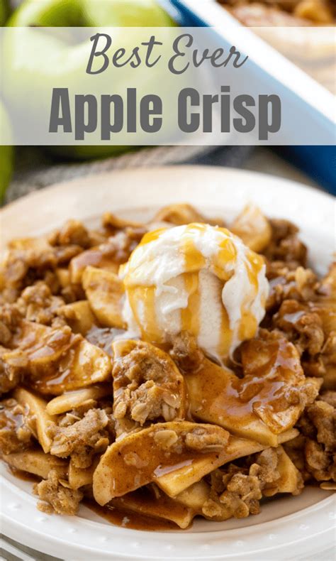 Best Ever Apple Crisp Cafe Delites