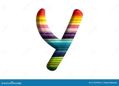 Lgbt Font Rainbow Letters Gay Alphabet Abc Vector Illustration