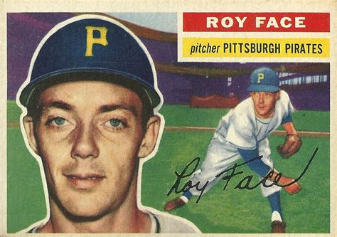 1956 Topps 13 Roy Face Pittsburgh Pirates