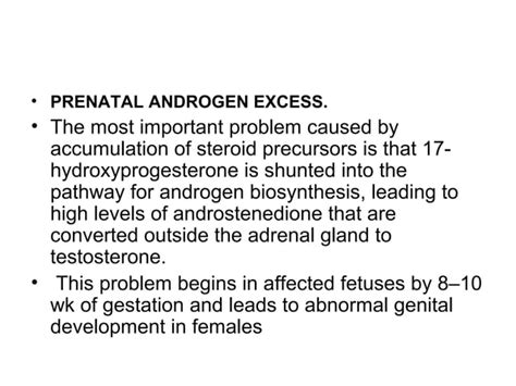 Congenital Adrenal Hyperplasia Ppt