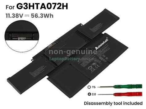 Battery For Microsoft I I Replacement Microsoft I I Laptop