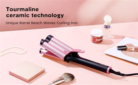 Wavytalk Professional Hair Crimper Curling Iron Wand Hair