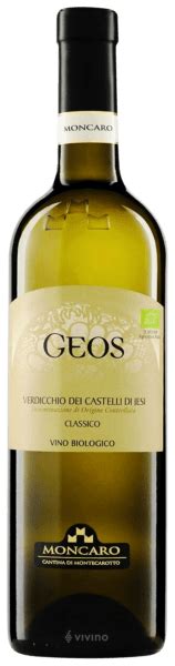 Moncaro Verdicchio Dei Castelli Di Jesi Classico Geos Vivino Us