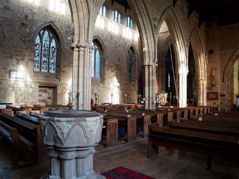 St Oswald S Ashbourne 1 The Present Church Was Dedicate Flickr