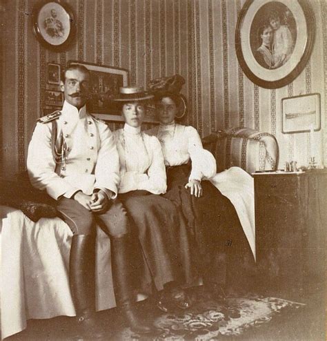 Grand Duke Mikhail Alexandrovich Grand Duchess Olga Alexandrovna And