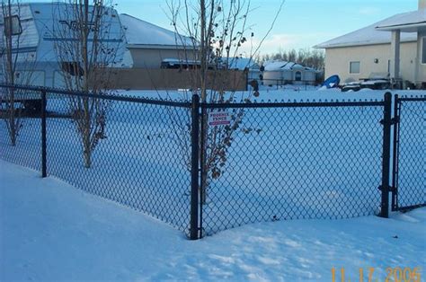 Phoenix Fence Chainlink Residential Full Colour Fence