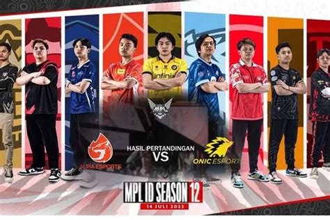 Onic Esports Berhasil Mendapatkan Skor Atas Aura Fire Aura Fire Vs