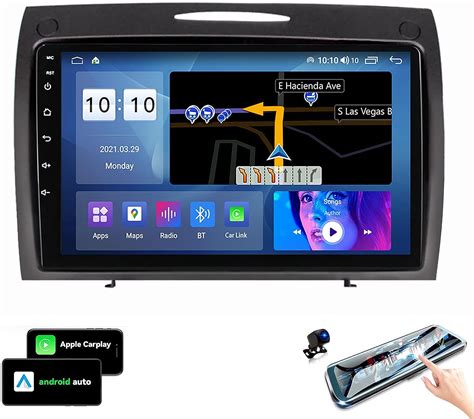 Android Unidad De Cabeza Est Reo De Coche De Doble Din Para Mercedes