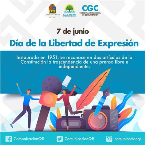 ¿por Qué Se Celebra El Día De La Libertad De Expresión Hoy 7 De Junio