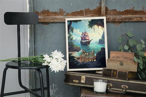 Sea Of Thieves Inspired Poster Game Art Gaming Print Full Page Home