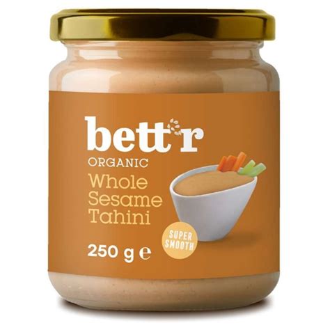 Bett R Organic Whole Sesame Tahini Ntuc Fairprice