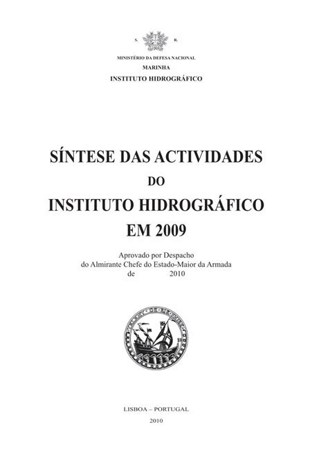 PDF INSTITUTO HIDROGRÁFICO EM 2009horus hidrografico pt content