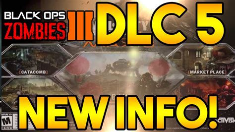 Black Ops 3 Zombies DLC 5 NEW ZOMBIES MAP PACK COMING SOON BO3