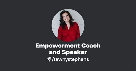 Empowerment Coach And Speaker Instagram Linktree