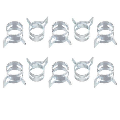 Uxcell Spring Hose Clamp Mn Steel Mm Low Pressure Air Clip Clamps