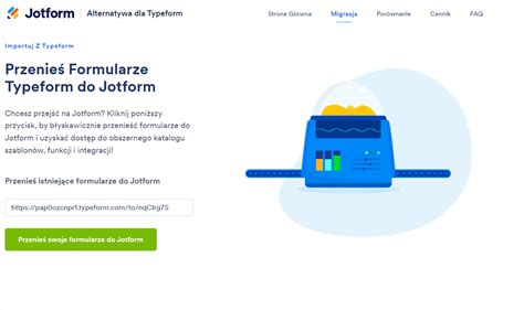 Jak zaimportować formularze Typeform do Jotform