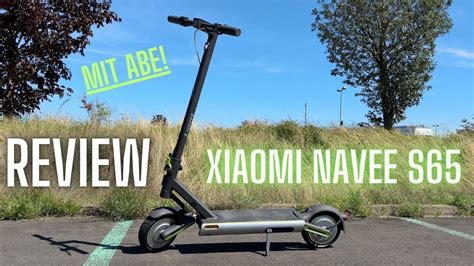 Xiaomi Navee S Review E Scooter Mit Abe Und Mega Federung Im Test