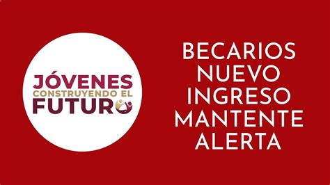 AVISO IMPORTANTE Cuándo Abre Plataforma Para Nuevo Ingreso Jóvenes