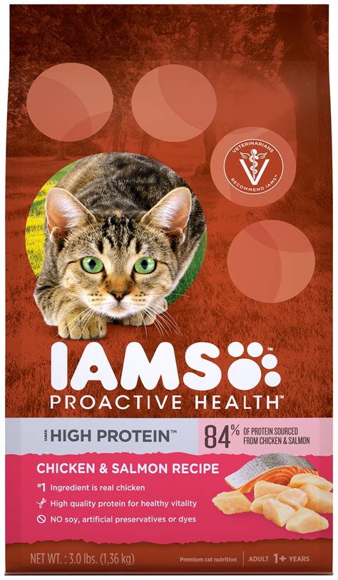 Iams High Protein Cat Food Pet Age