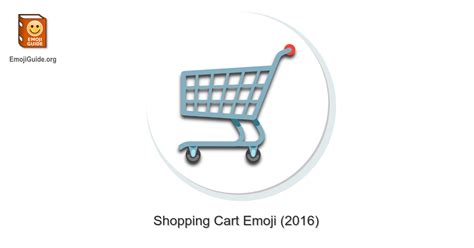 🛒 Shopping Cart Emoji – Meaning, Pictures, Codes