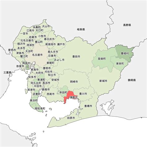 愛知県蒲郡市の地図 Map It マップ・イット