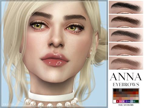 The Sims Resource - Anna Eyebrows N145