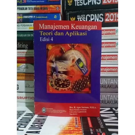 Manajemen Keuangan Teori Dan Aplikasi Edisi 4 Oleh Agus Sartono Lazada Indonesia