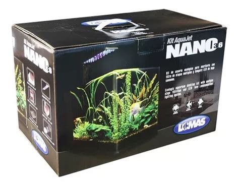 Acuario Nano Litros Lomas Alargado Peces Cuotas Sin Inter S