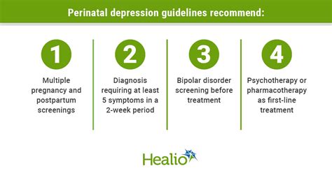 Current Recommendations Address Perinatal Depression Screening