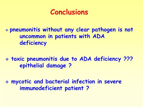 PPT Diagnosis And Treatment Of ADA Deficiency First Patient