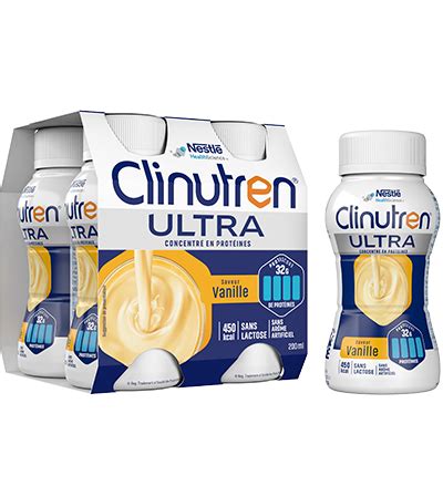 Clinutren Ultra Vanille I Pack Et Bouteille