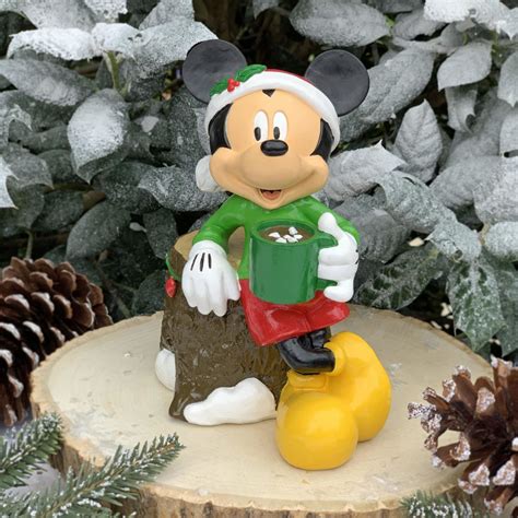 Buy Mickey With Hot Cocoa 7 Statue Christmas Flagology