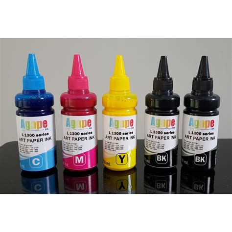 Jual TINTA PREMIUM EPSON L1300 PIGMENT ART PAPER Indonesia Shopee Indonesia